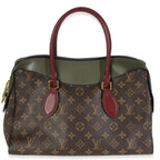 Louis Vuitton Kaki Red Monogram Canvas Tuileries NM