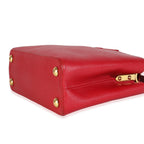 Louis Vuitton Red Taurillon Capucines BB