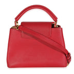 Louis Vuitton Red Taurillon Capucines BB