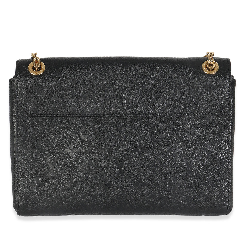 Louis Vuitton Black Monogram Empreinte Vavin PM