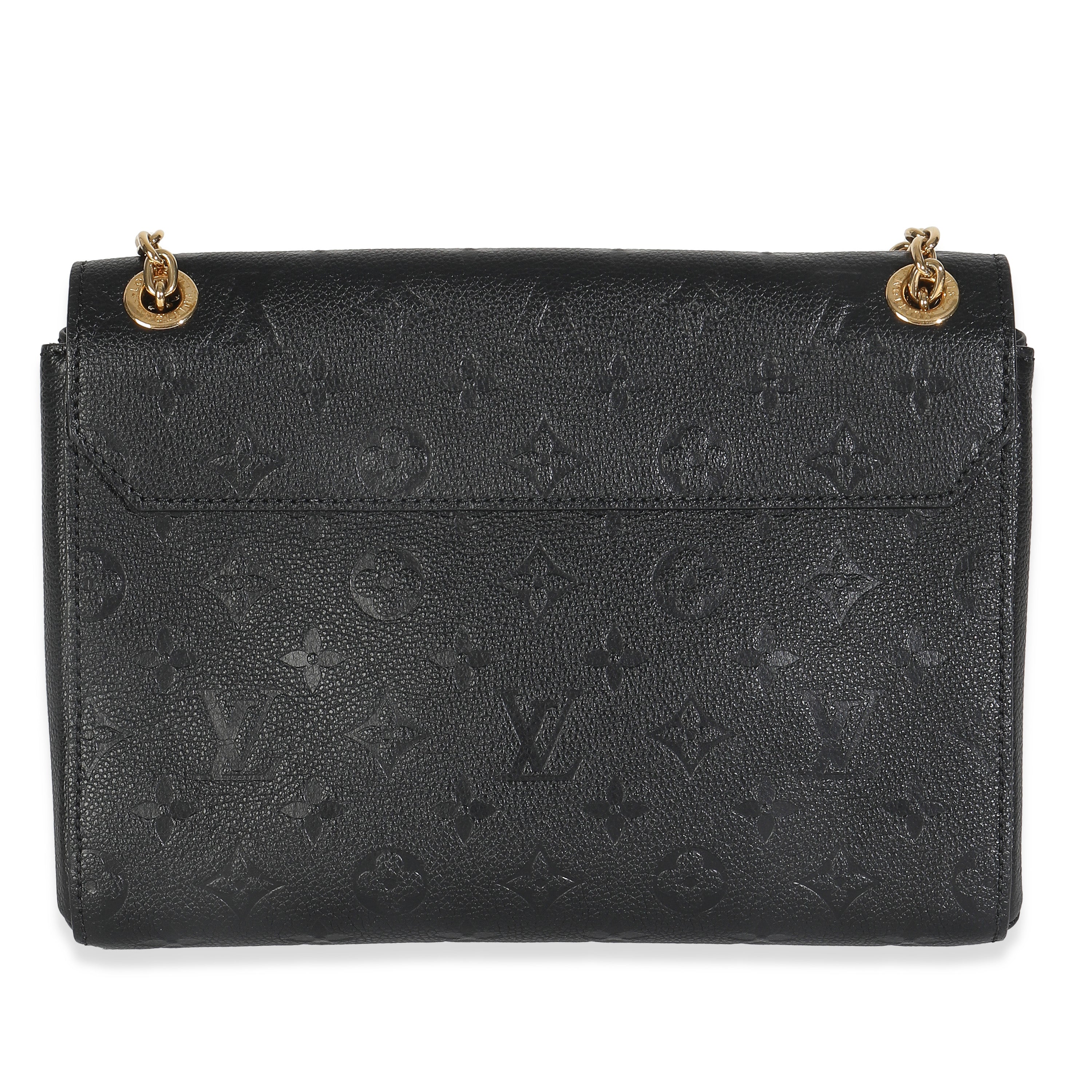 Louis Vuitton Black Monogram Empreinte Vavin PM