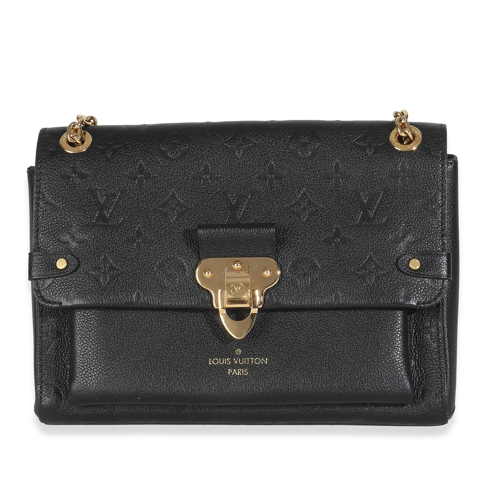 Louis Vuitton Black Monogram Empreinte Vavin PM