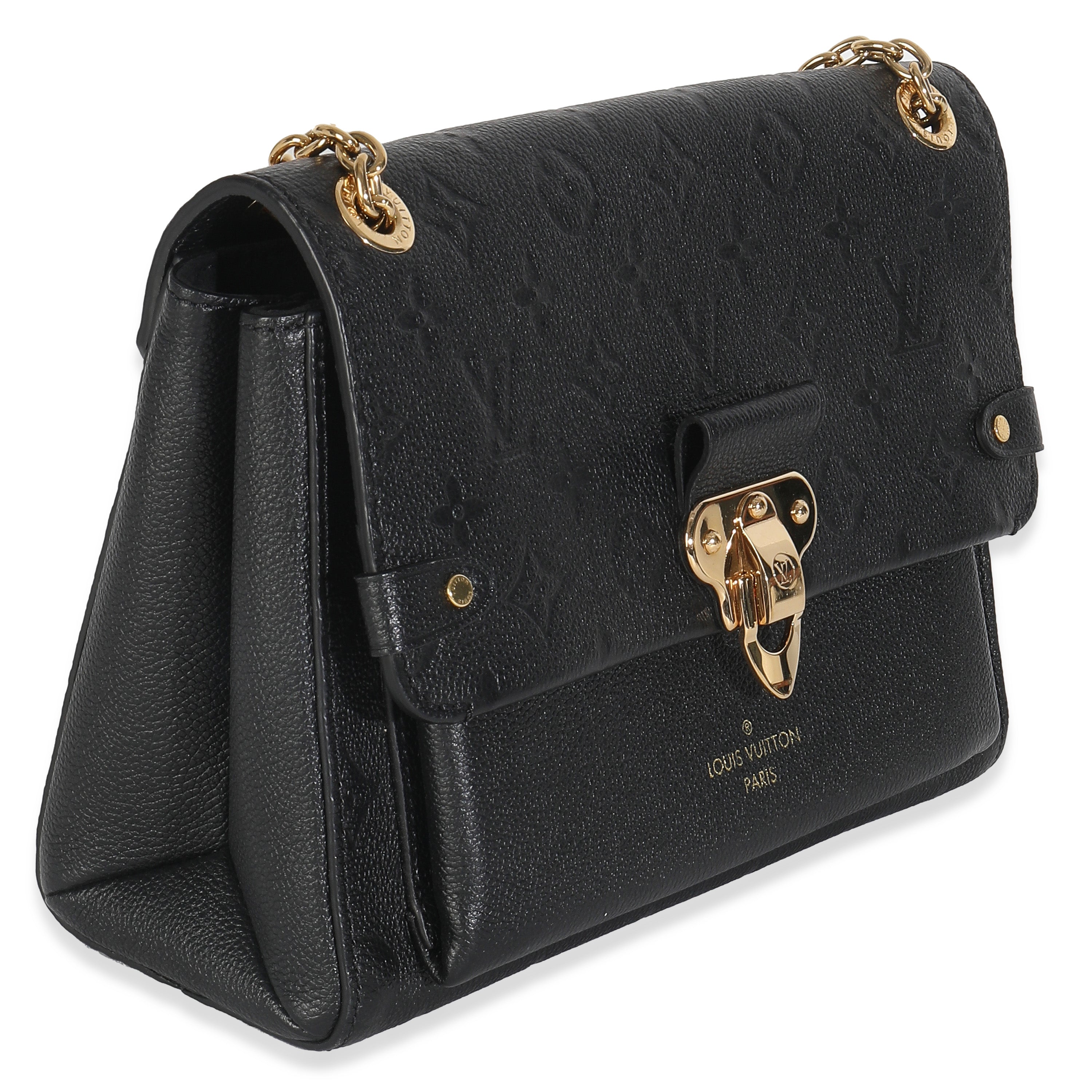 Louis Vuitton Black Monogram Empreinte Vavin PM