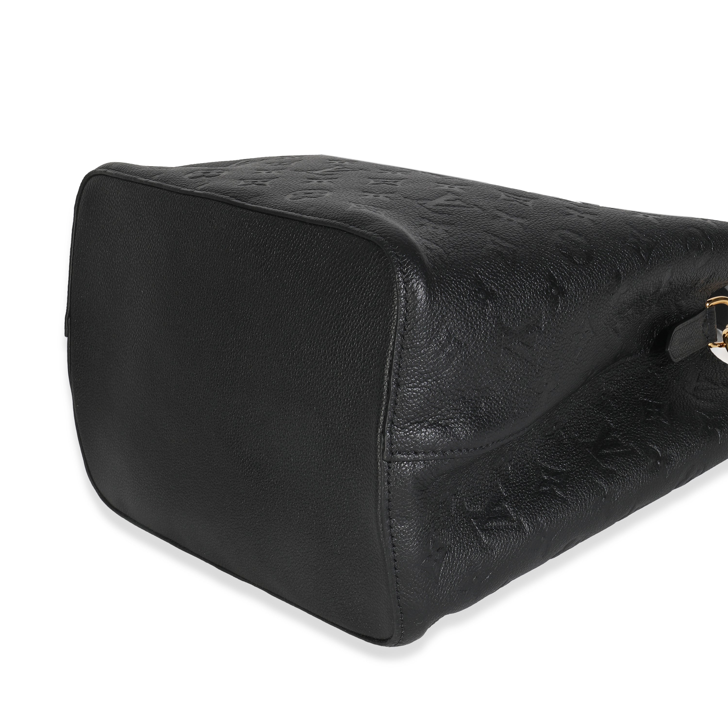 Louis Vuitton Black Monogram Empreinte Neonoe MM
