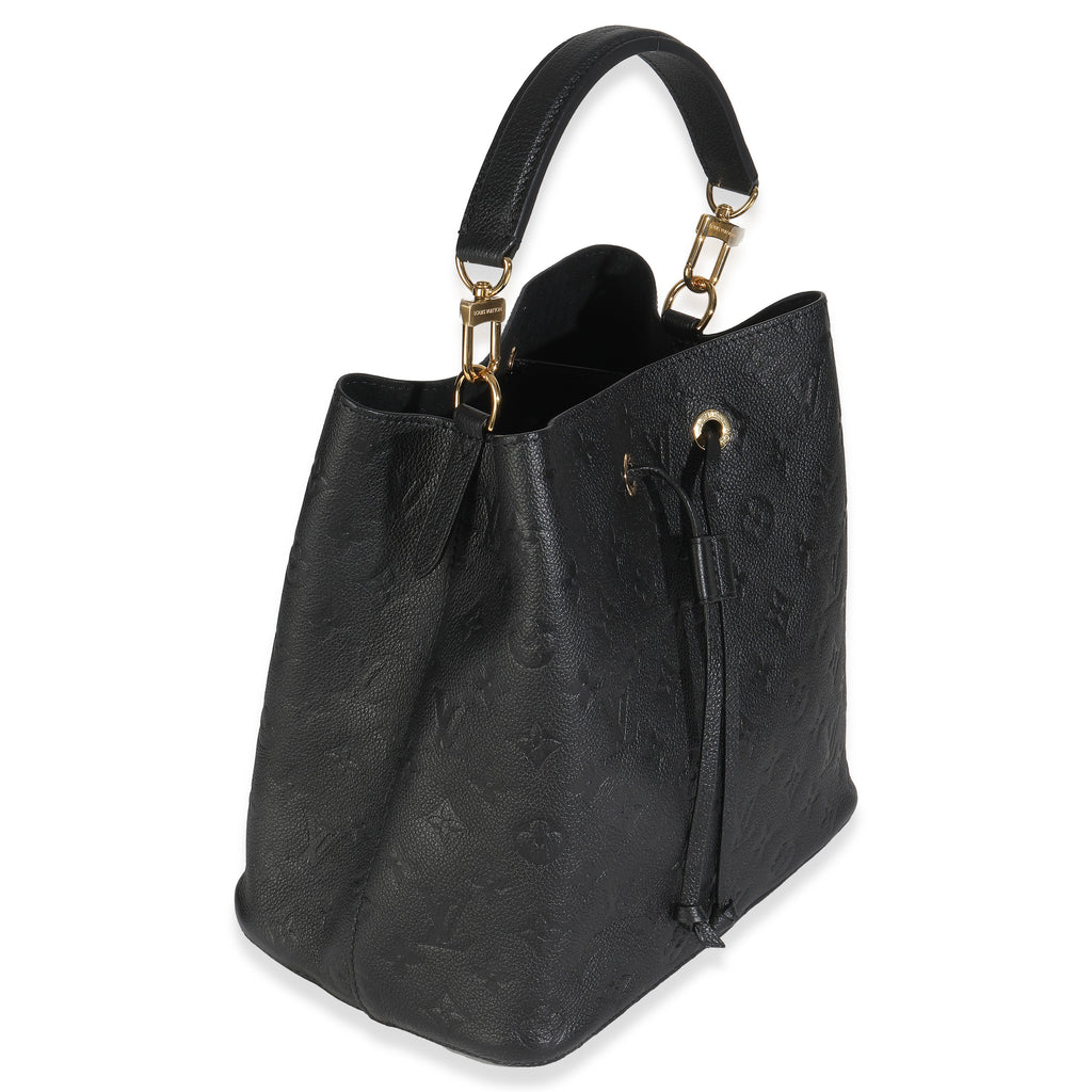 Louis Vuitton Black Monogram Empreinte Neonoe MM