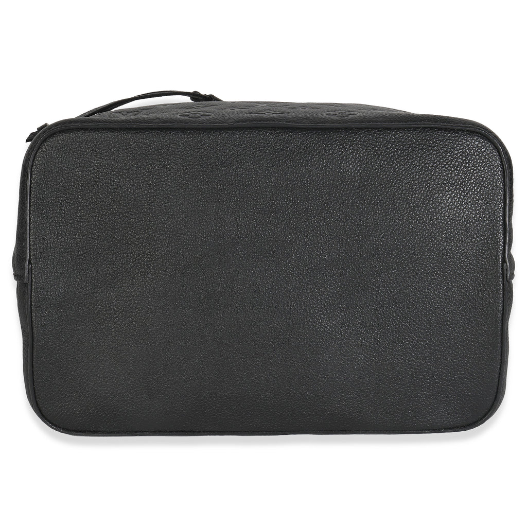 Louis Vuitton Black Monogram Empreinte Neonoe MM
