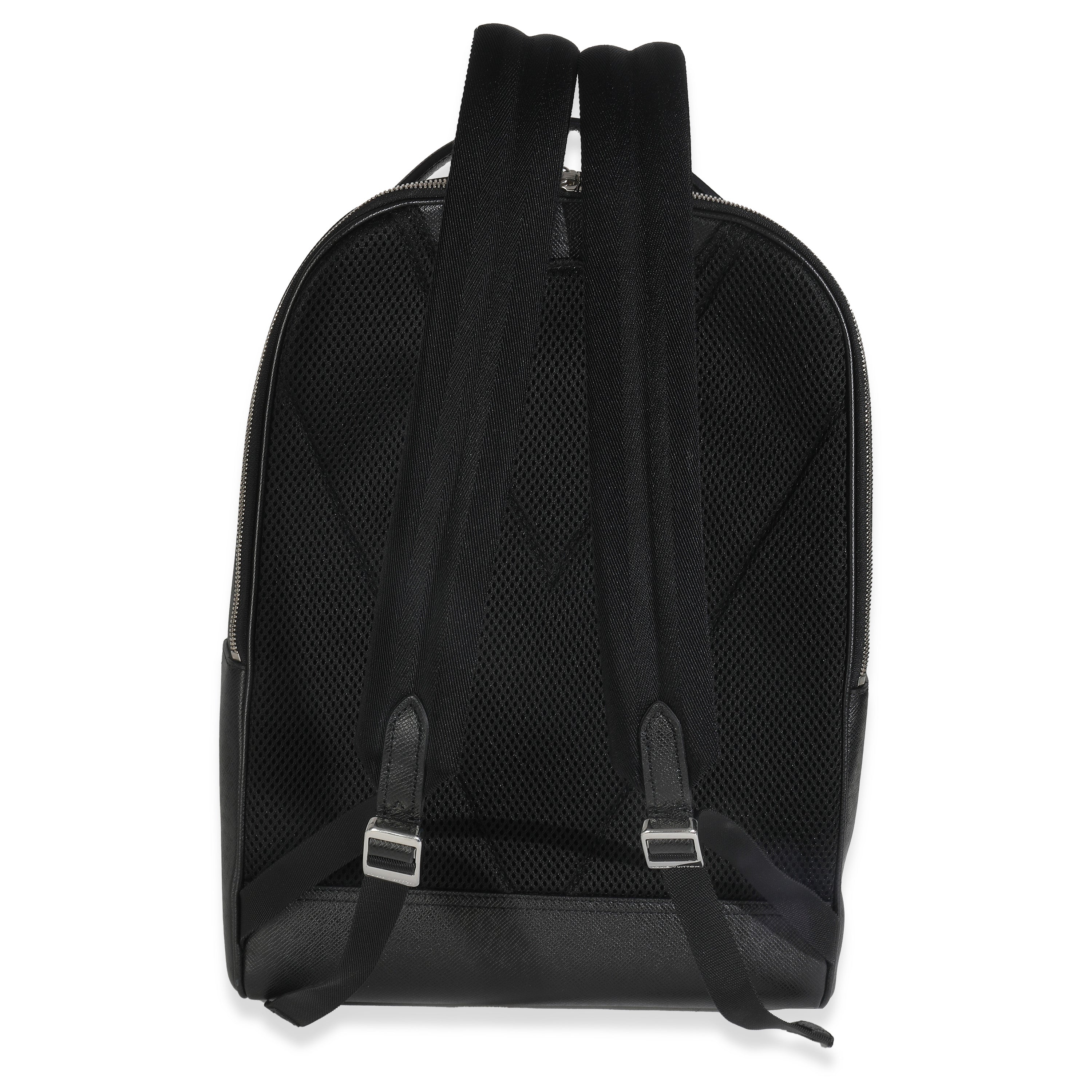 Louis Vuitton Black Taiga Avenue Backpack