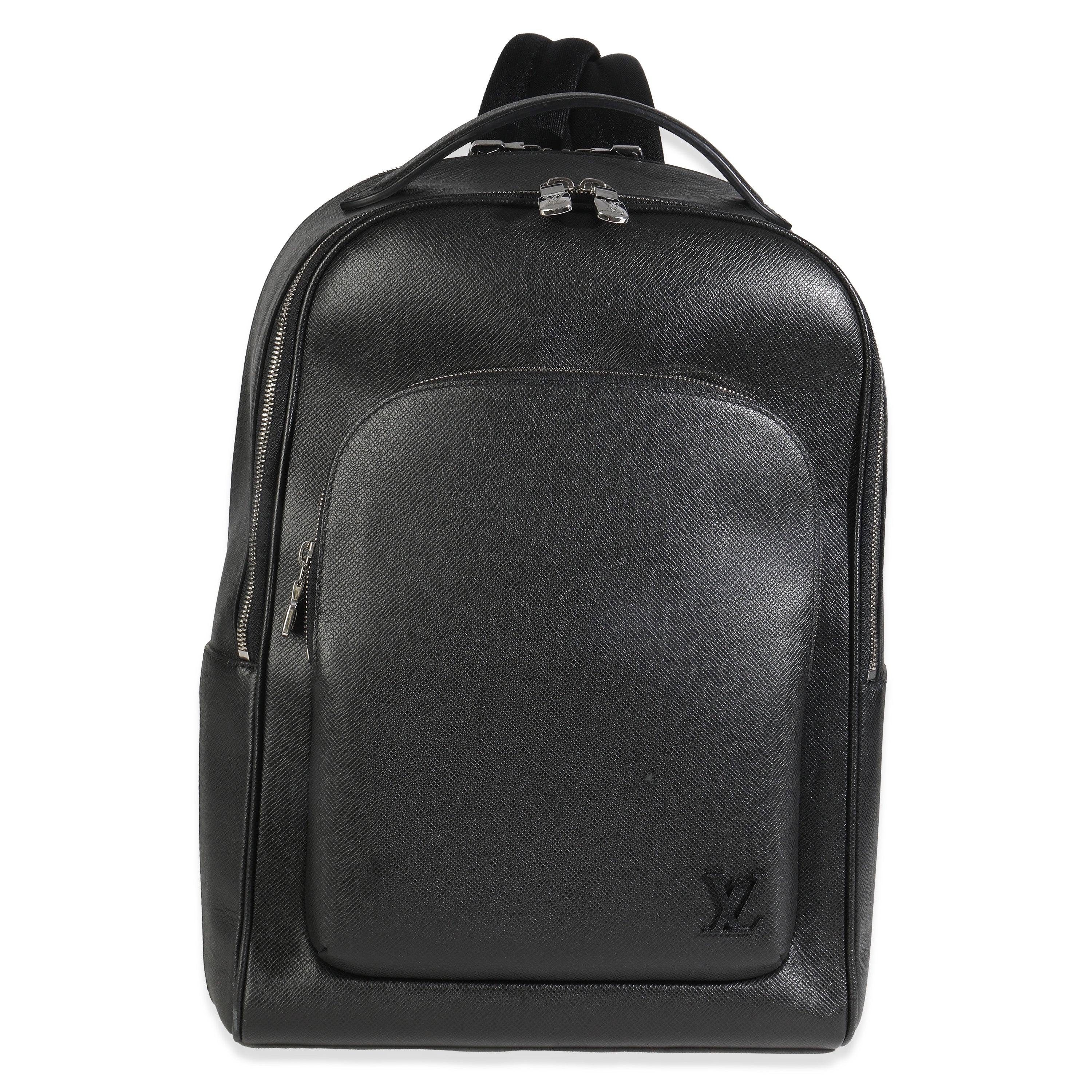 Louis Vuitton Black Taiga Avenue Backpack