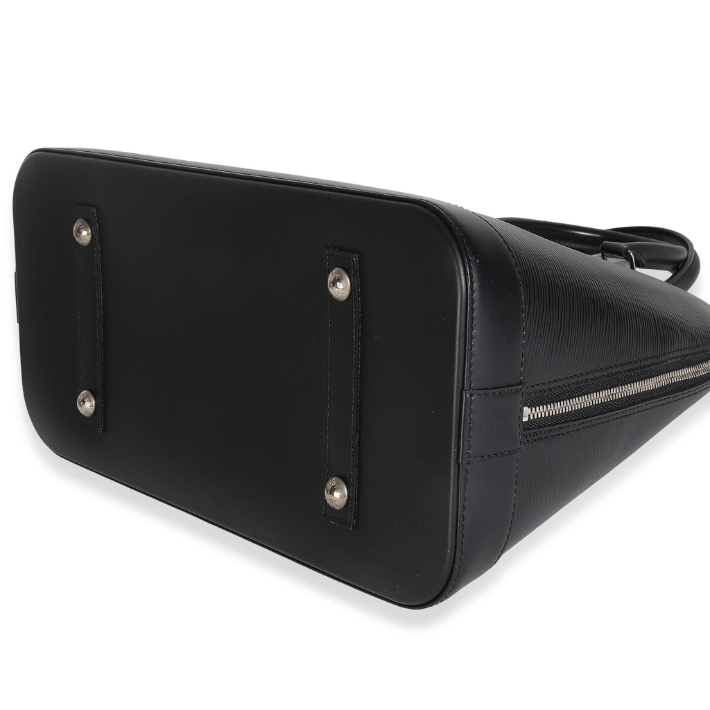 Louis Vuitton Black Epi Alma GM