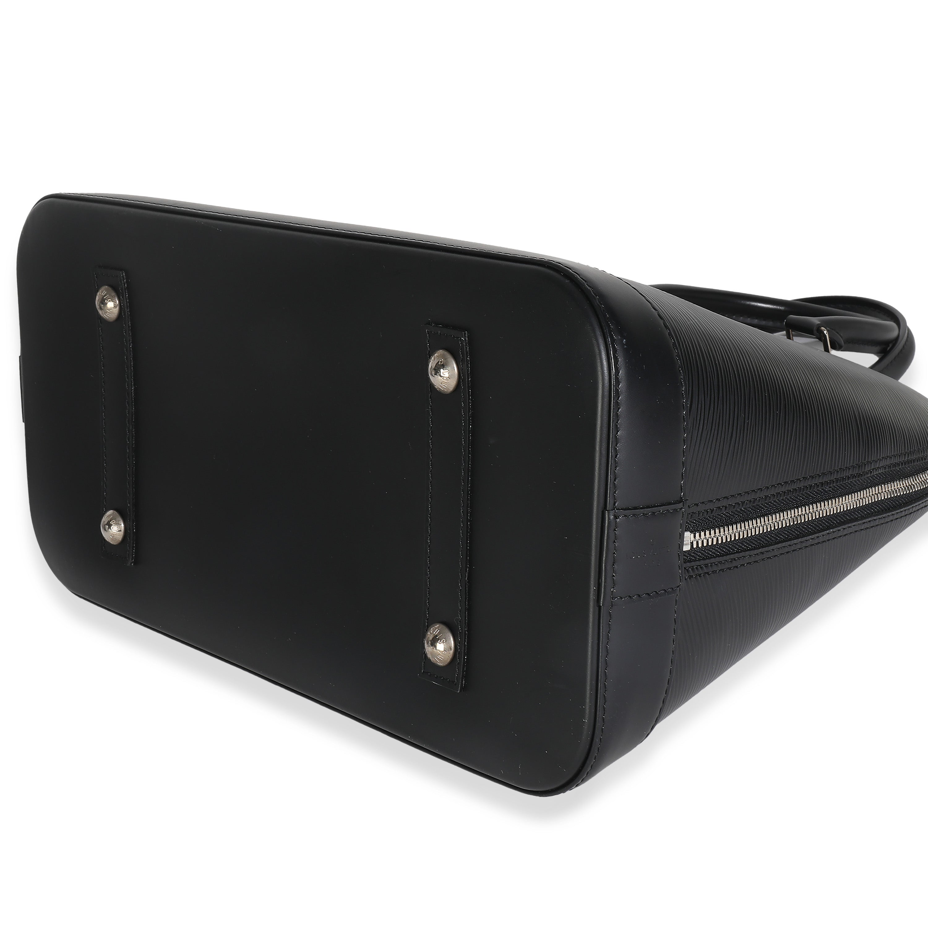 Louis Vuitton Black Epi Alma GM
