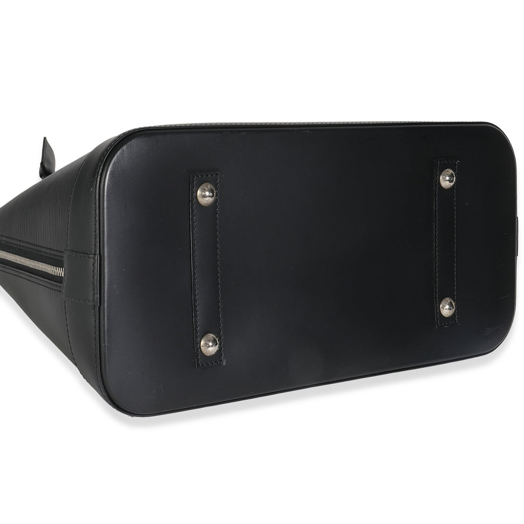Louis Vuitton Black Epi Alma GM