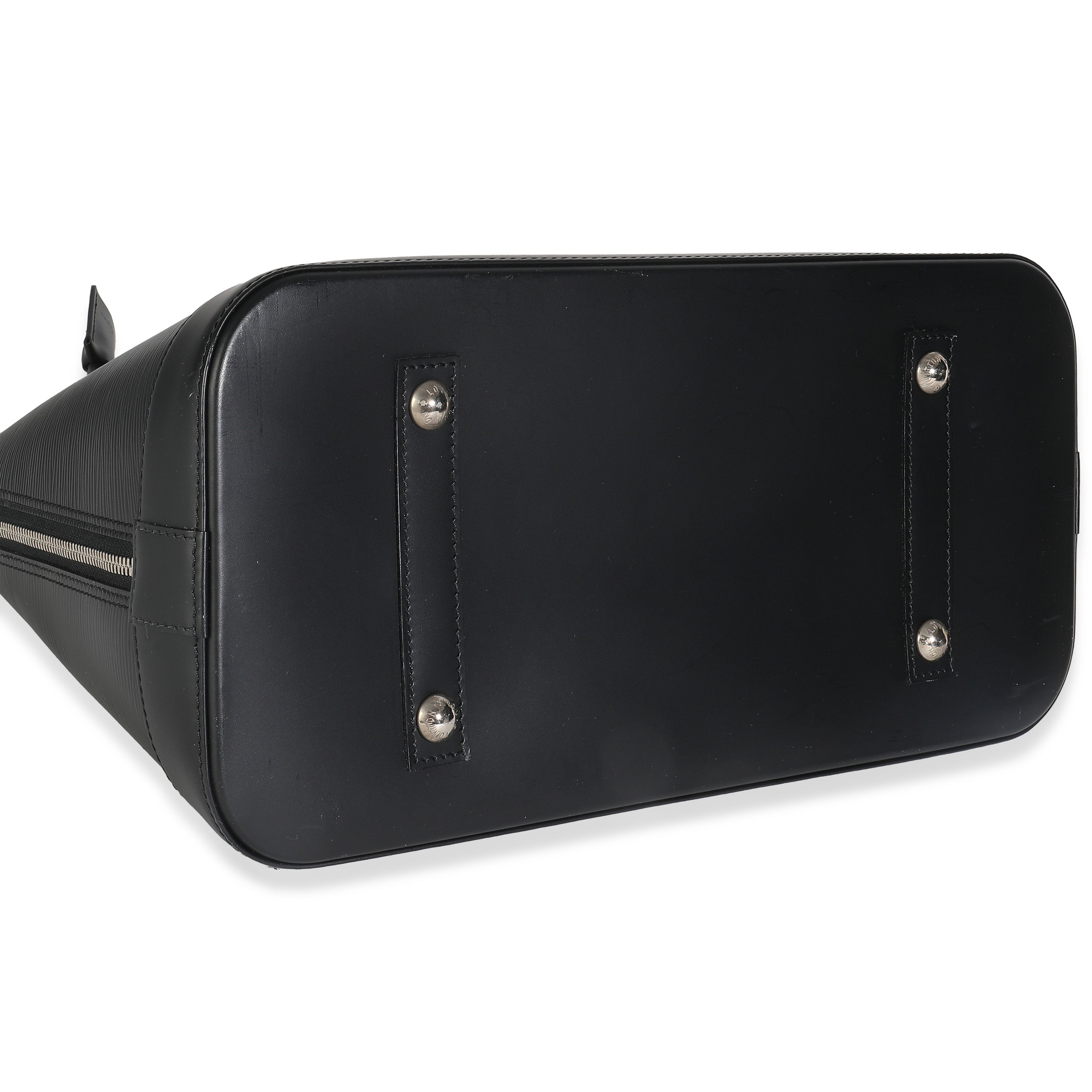 Louis Vuitton Black Epi Alma GM