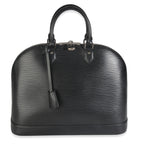 Louis Vuitton Black Epi Alma GM