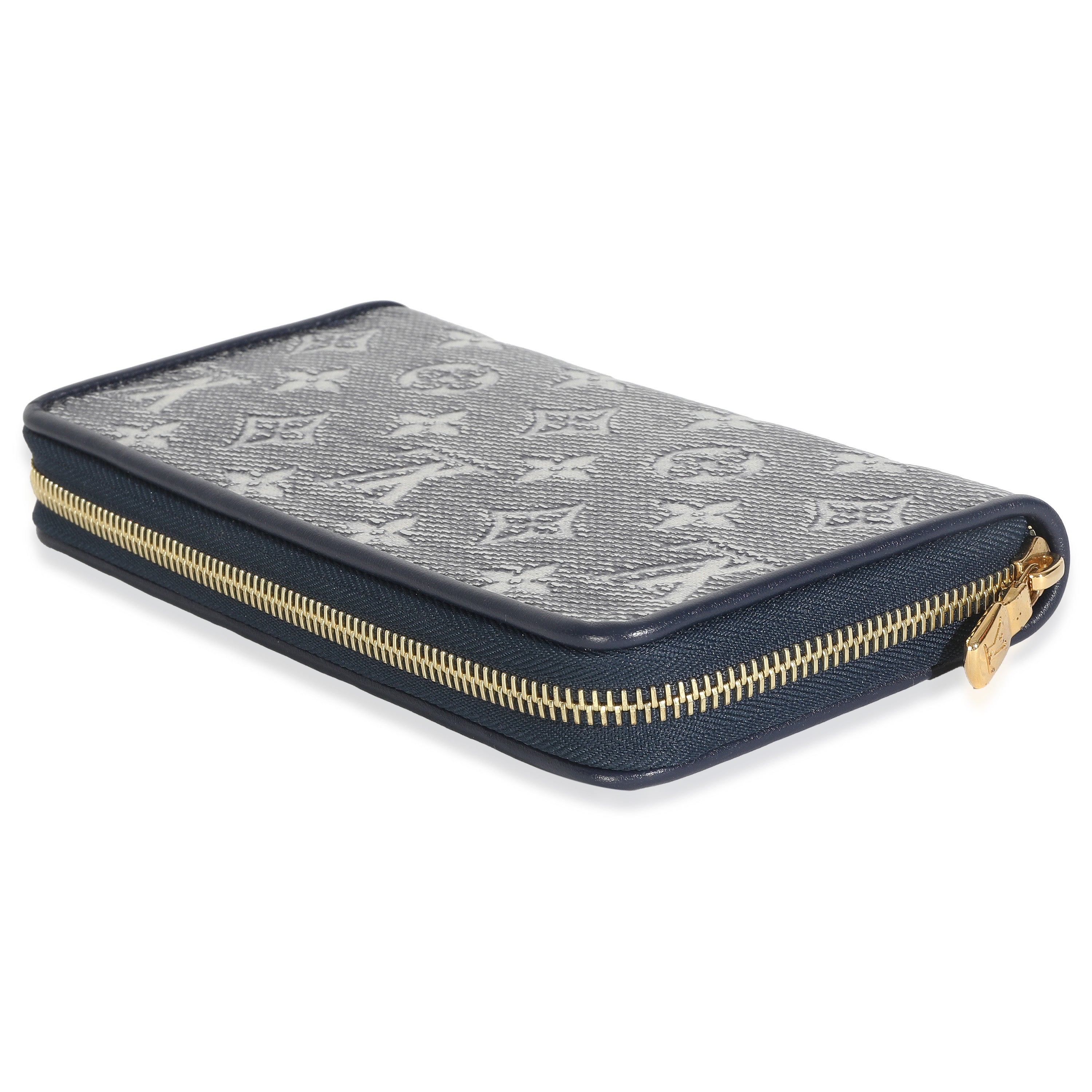 Louis Vuitton Blue Holographic Monogram Zippy Wallet