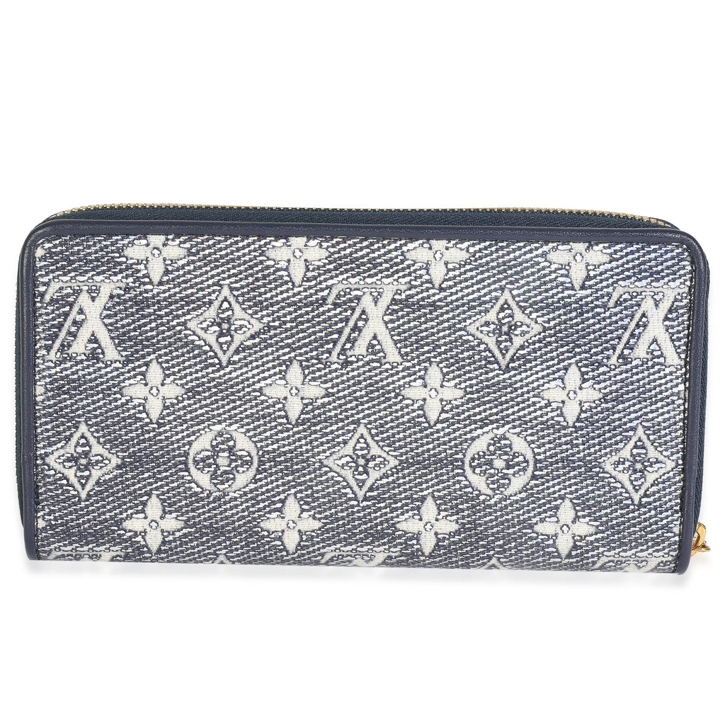 Louis Vuitton Blue Holographic Monogram Zippy Wallet