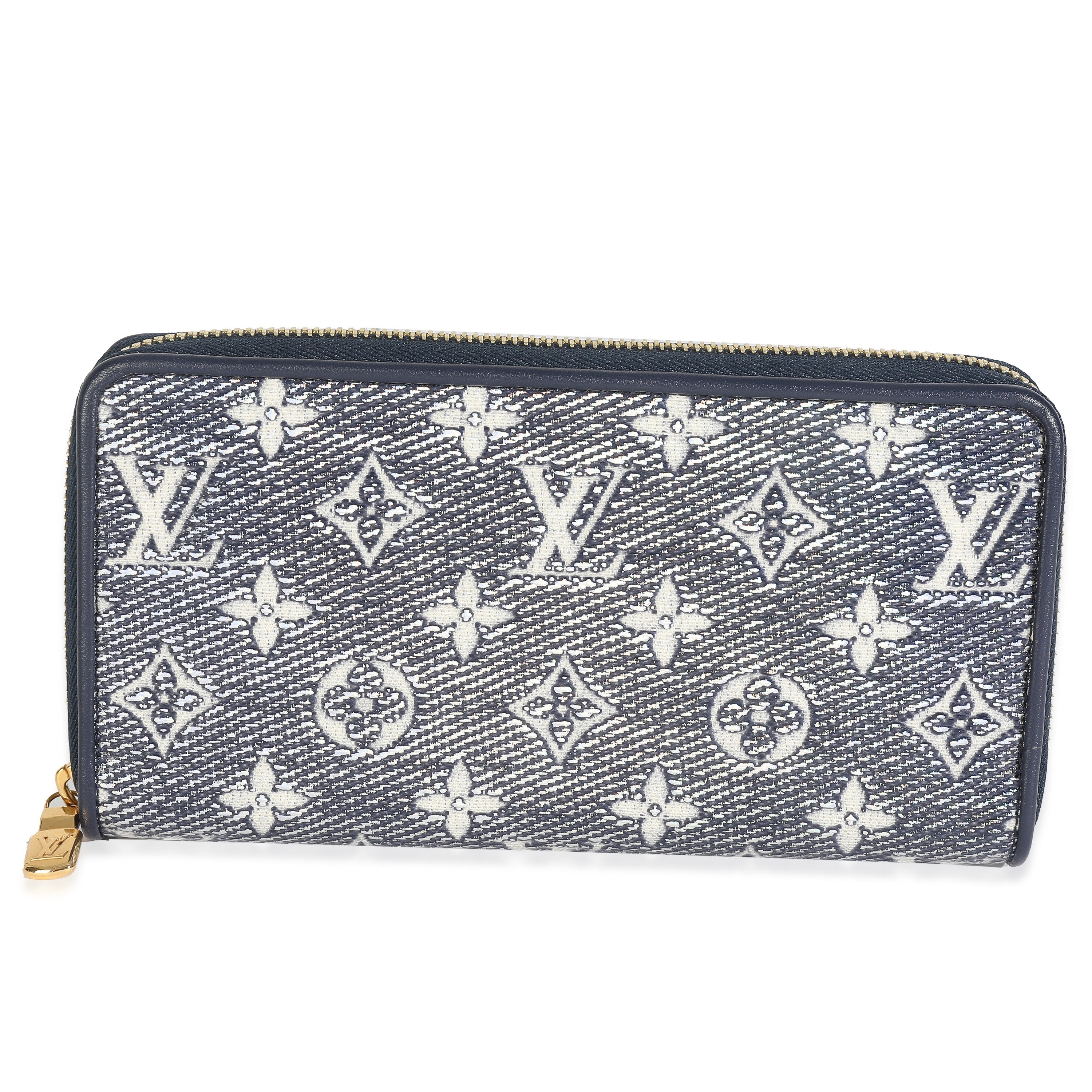 Louis Vuitton Blue Holographic Monogram Zippy Wallet
