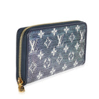 Louis Vuitton Blue Holographic Monogram Zippy Wallet