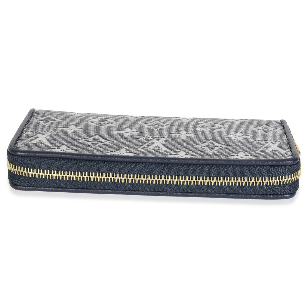 Louis Vuitton Blue Holographic Monogram Zippy Wallet