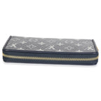 Louis Vuitton Blue Holographic Monogram Zippy Wallet