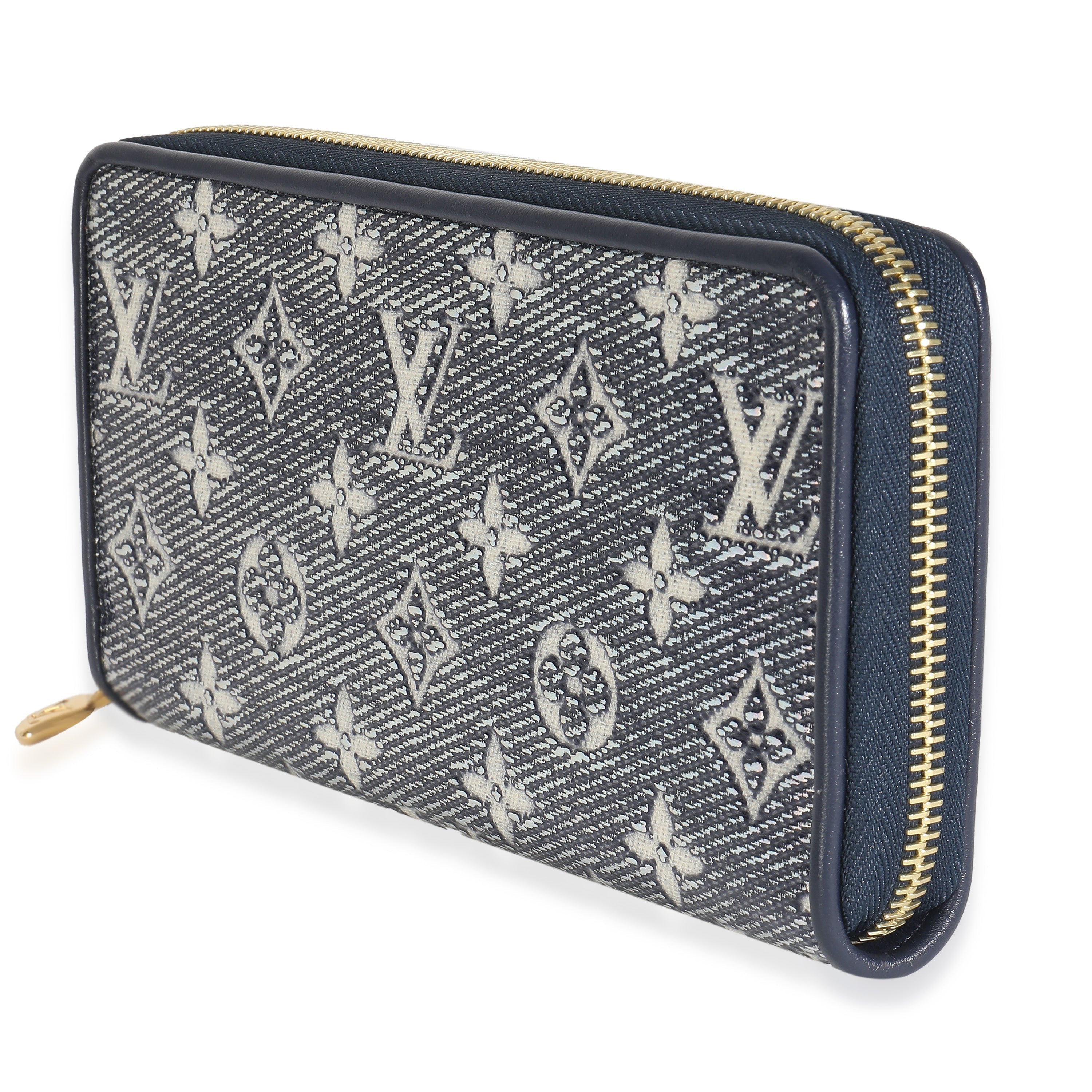 Louis Vuitton Blue Holographic Monogram Zippy Wallet