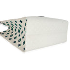 Louis Vuitton Blue Beige Jacquard Embroidered Tufted Monogram Hamptons Onthego G