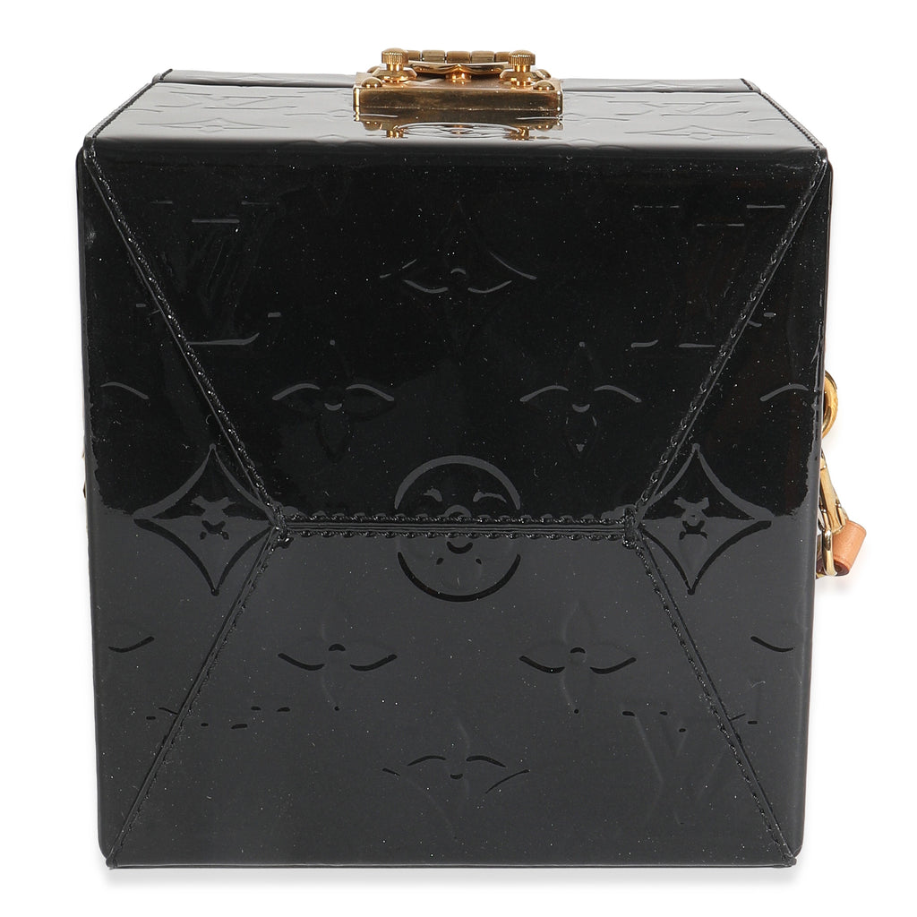 Louis Vuitton Black Monogram Vernis Bleecker Box