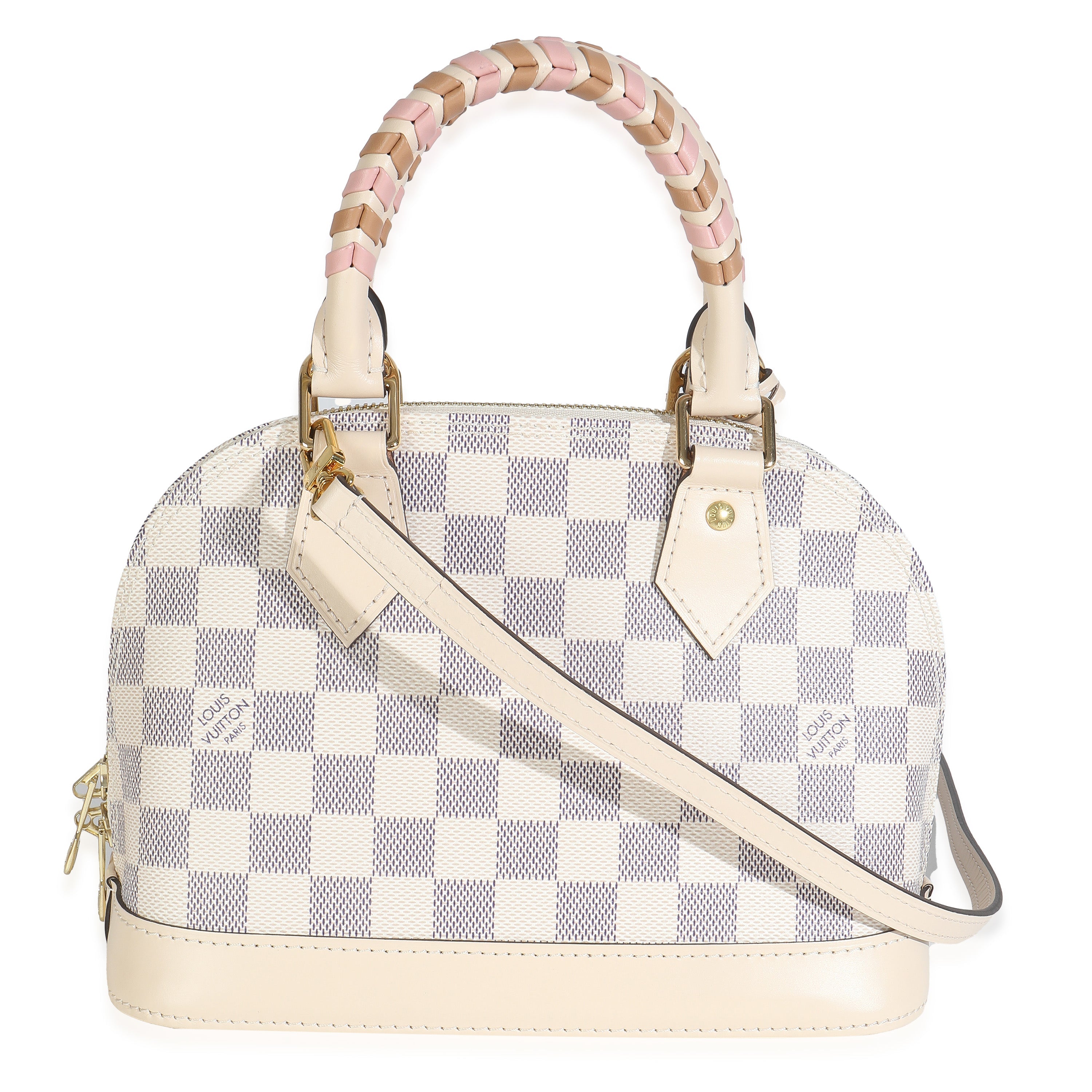 Louis Vuitton Damier Azur Canvas Braided Alma BB