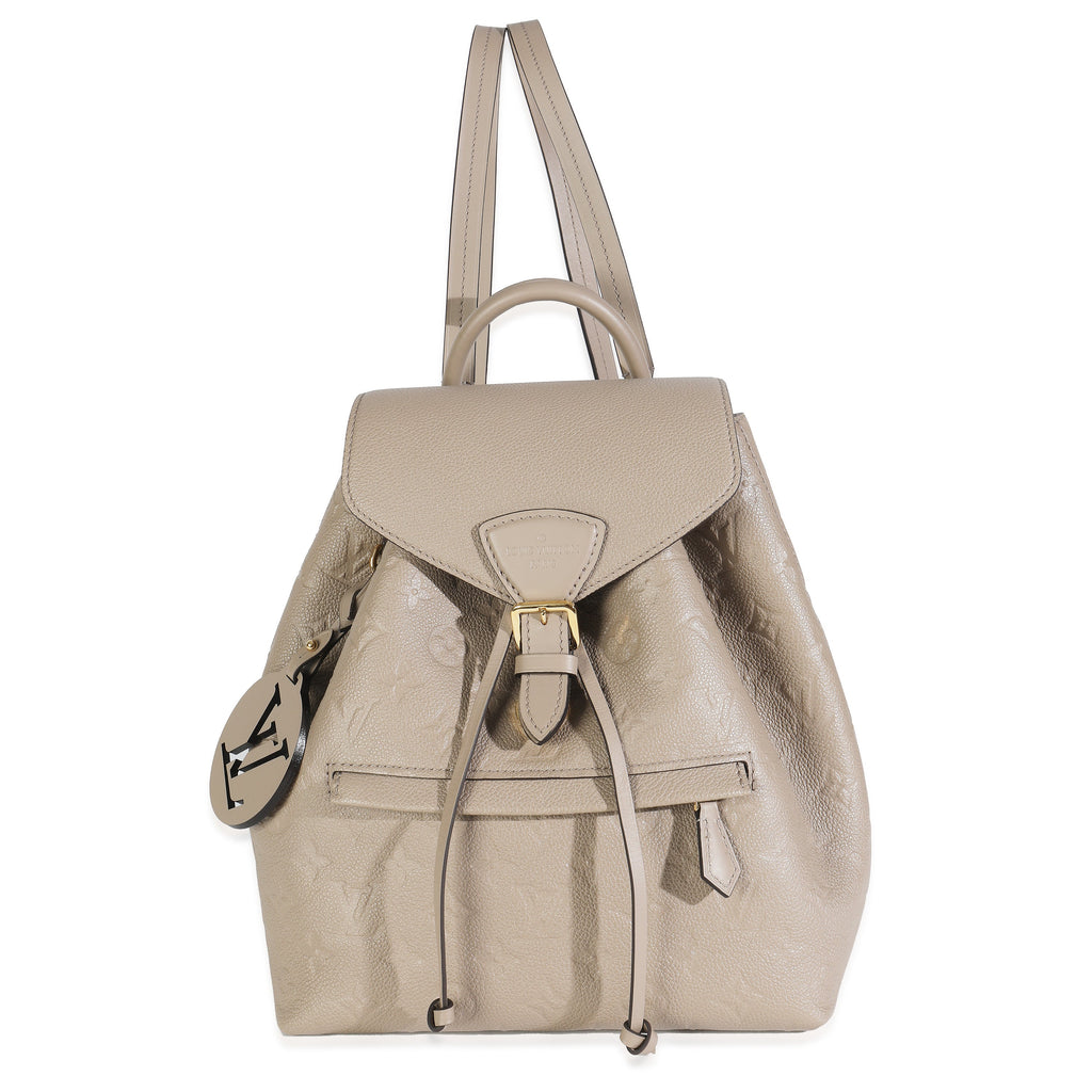 Louis Vuitton Tourterelle Monogram Empreinte Montsouris NM