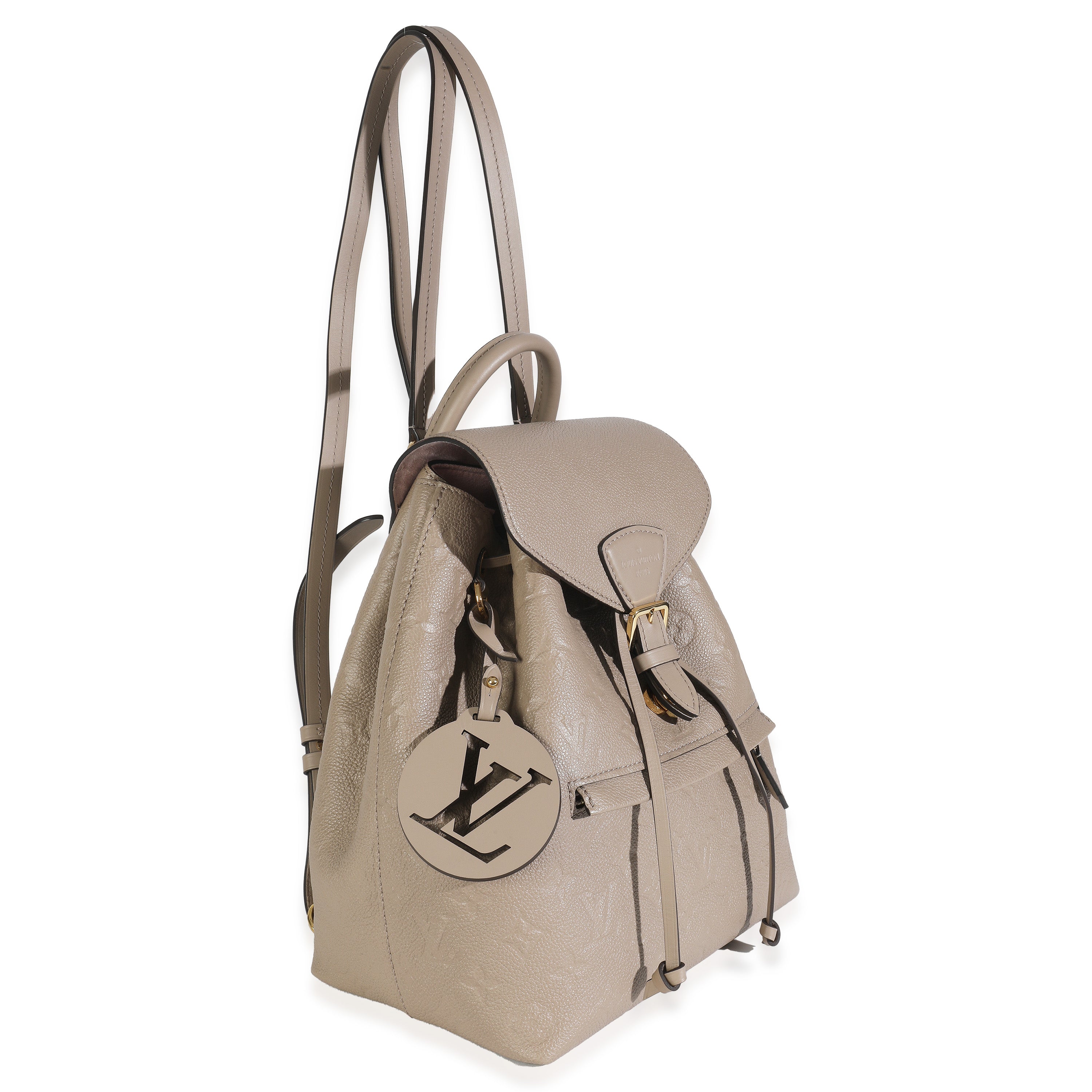 Louis Vuitton Tourterelle Monogram Empreinte Montsouris NM