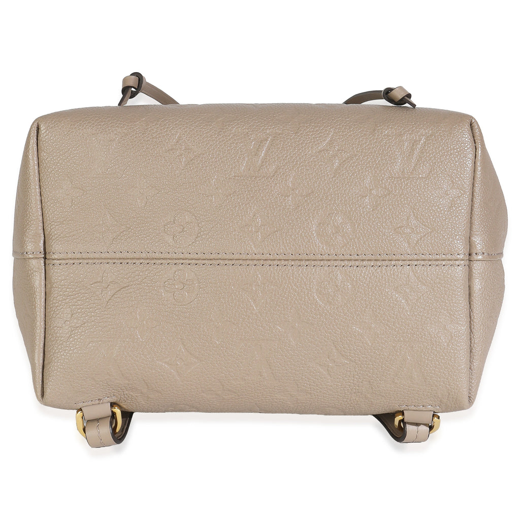 Louis Vuitton Tourterelle Monogram Empreinte Montsouris NM