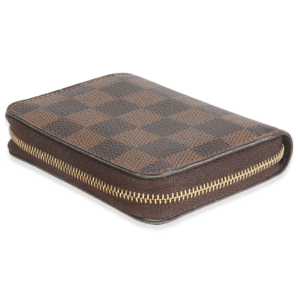 Louis Vuitton Damier Ebene Canvas Zippy Coin Purse