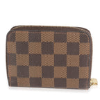 Louis Vuitton Damier Ebene Canvas Zippy Coin Purse