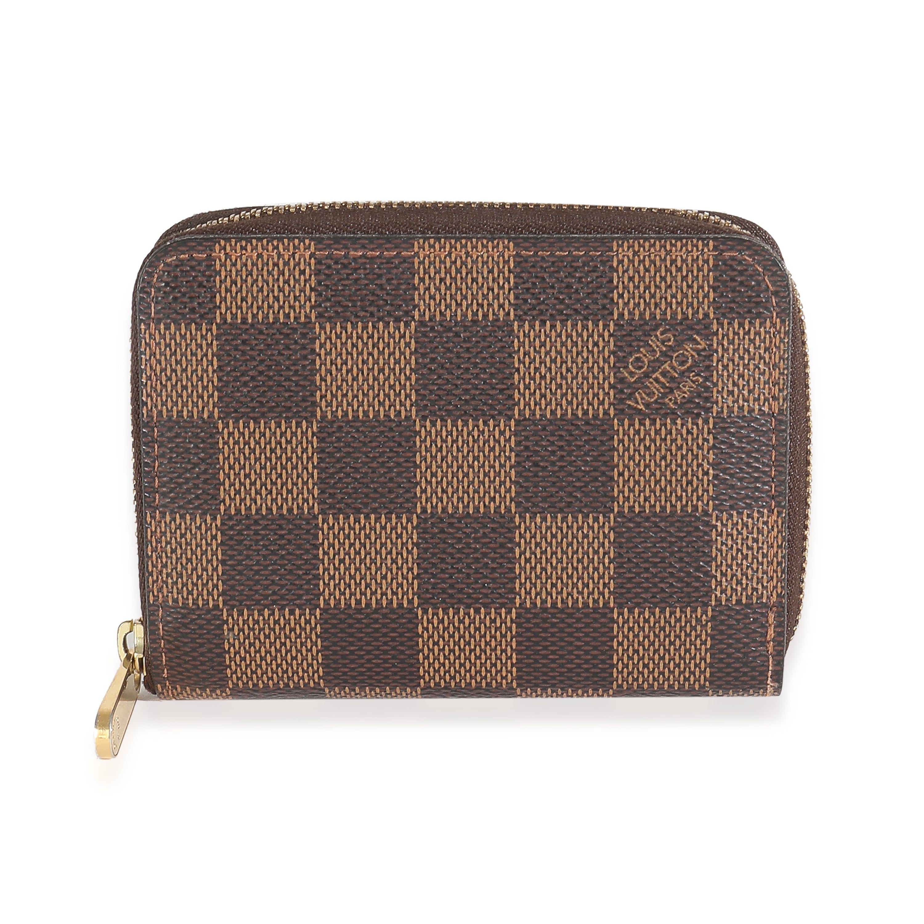 Louis Vuitton Damier Ebene Canvas Zippy Coin Purse