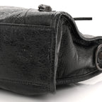 Balenciaga Agneau Arena Storico Classic Hardware Small Le City Black