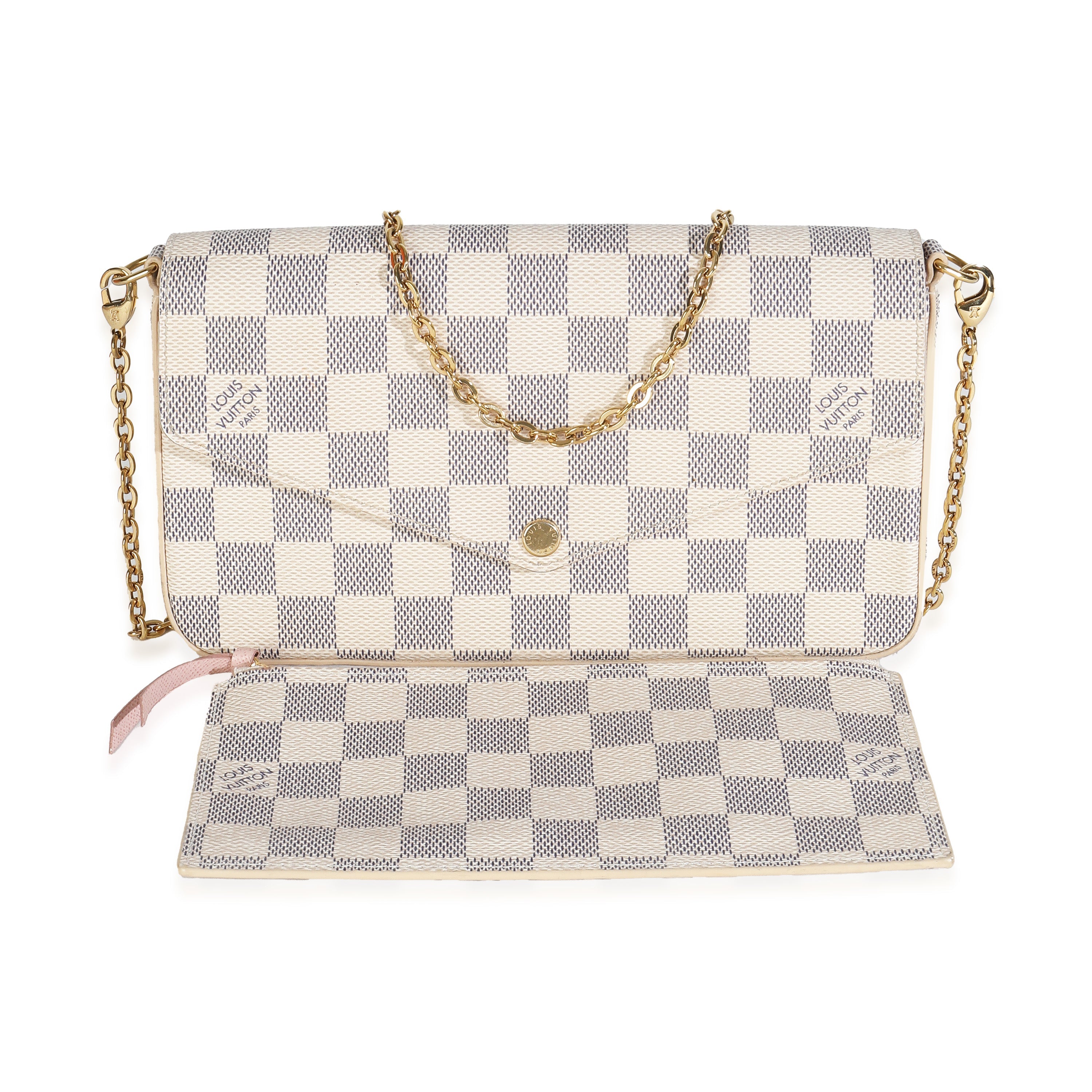 Louis Vuitton Damier Azur Canvas Felicie Pochette
