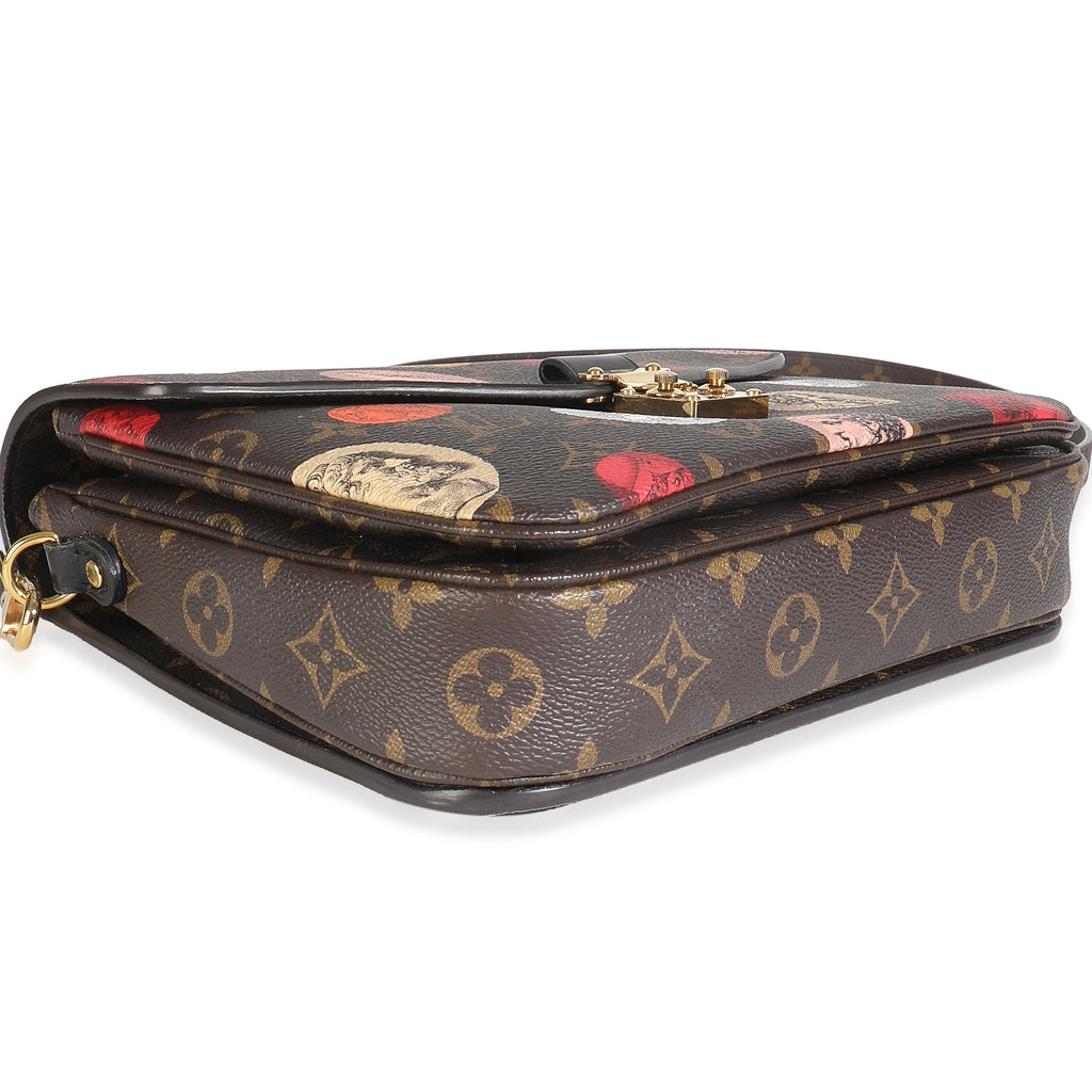 Louis Vuitton x Fornasetti Monogram Canvas Cameo Pochette Metis