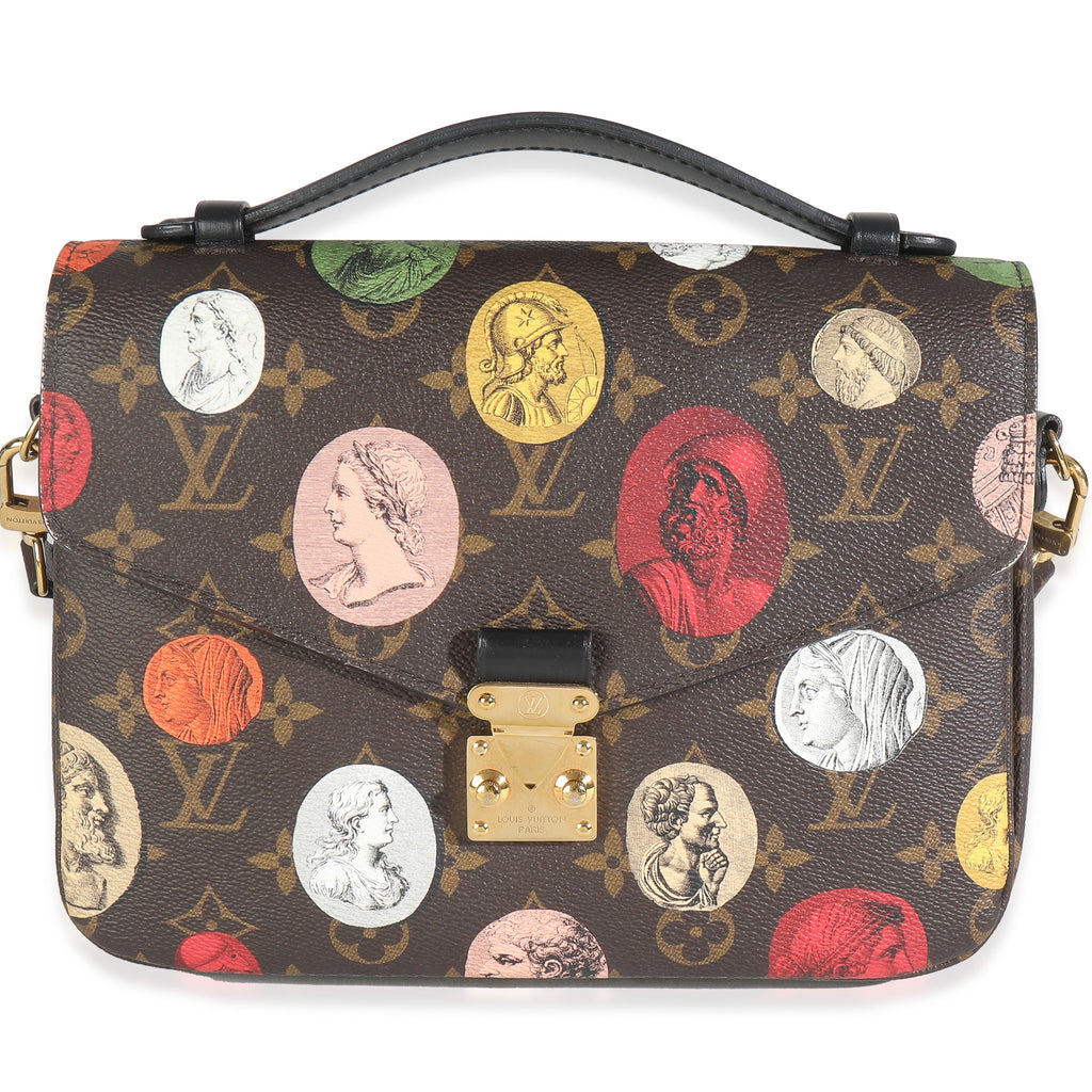 Louis Vuitton x Fornasetti Monogram Canvas Cameo Pochette Metis