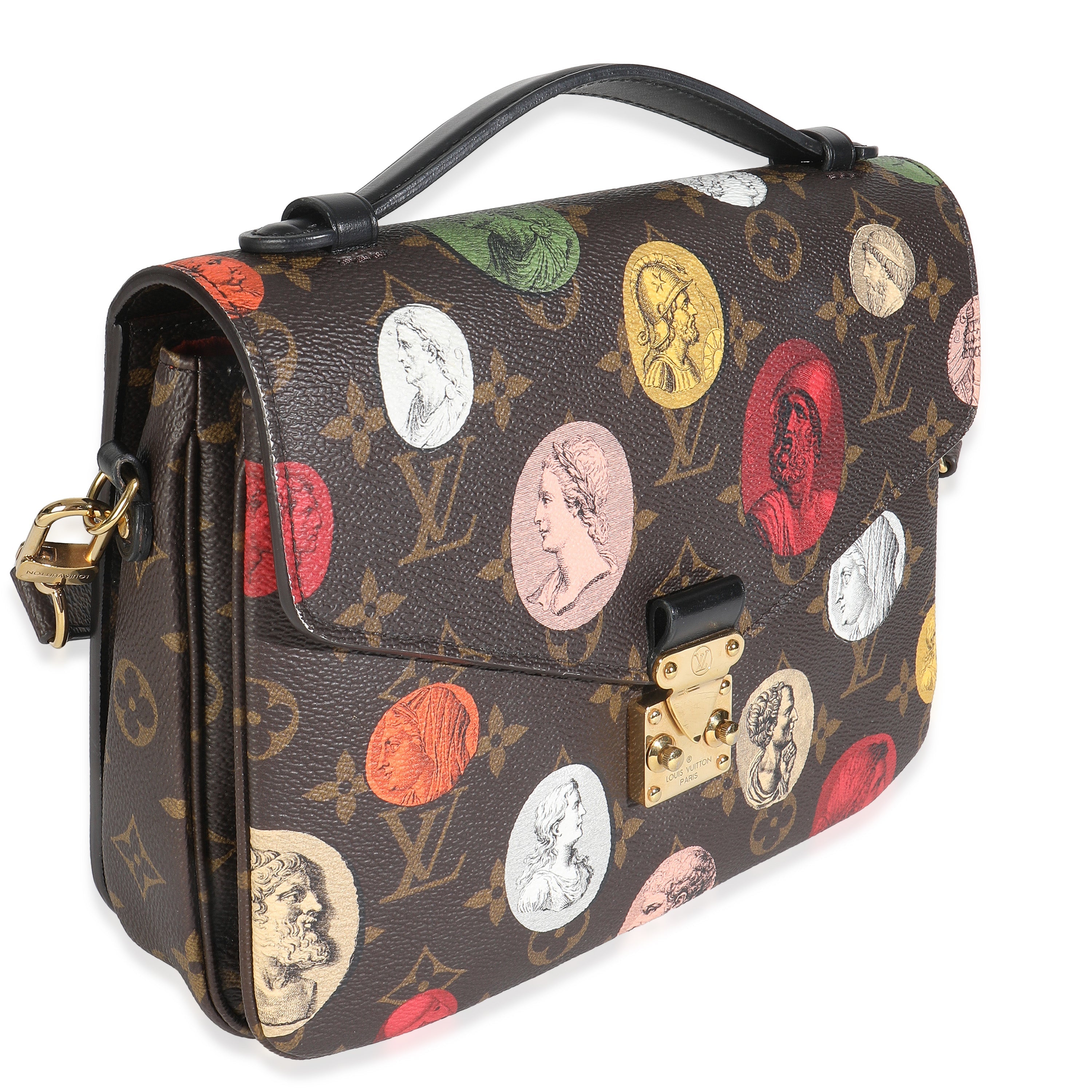 Louis Vuitton x Fornasetti Monogram Canvas Cameo Pochette Metis