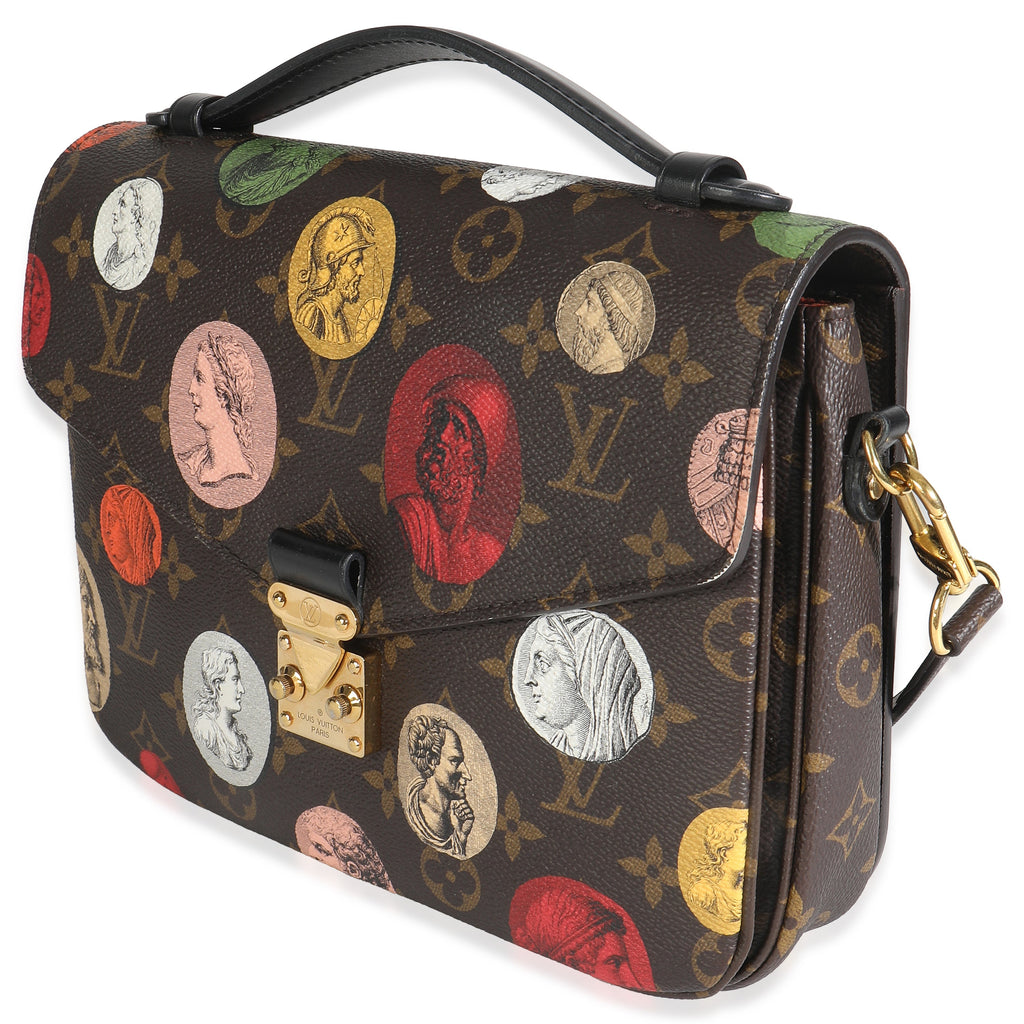 Louis Vuitton x Fornasetti Monogram Canvas Cameo Pochette Metis