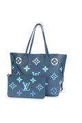 Louis Vuitton Degrade Bleu Giant Monogram Empreinte Neverfull MM