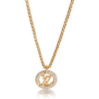 Louis Vuitton Gold-Plated  Louise By Night Necklace