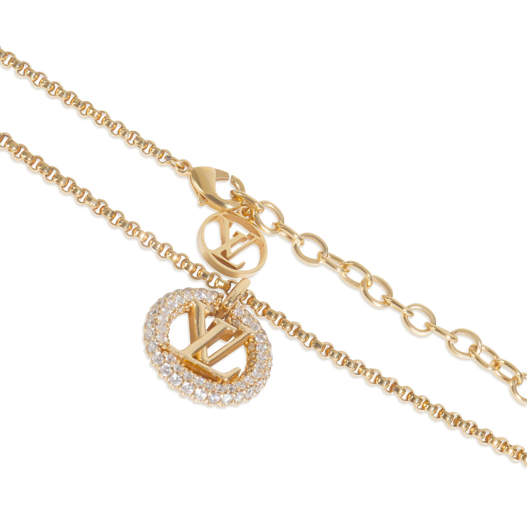 Louis Vuitton Gold-Plated  Louise By Night Necklace