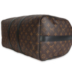 Louis Vuitton Monogram Macassar Keepall Bandouliere 45