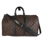 Louis Vuitton Monogram Macassar Keepall Bandouliere 45