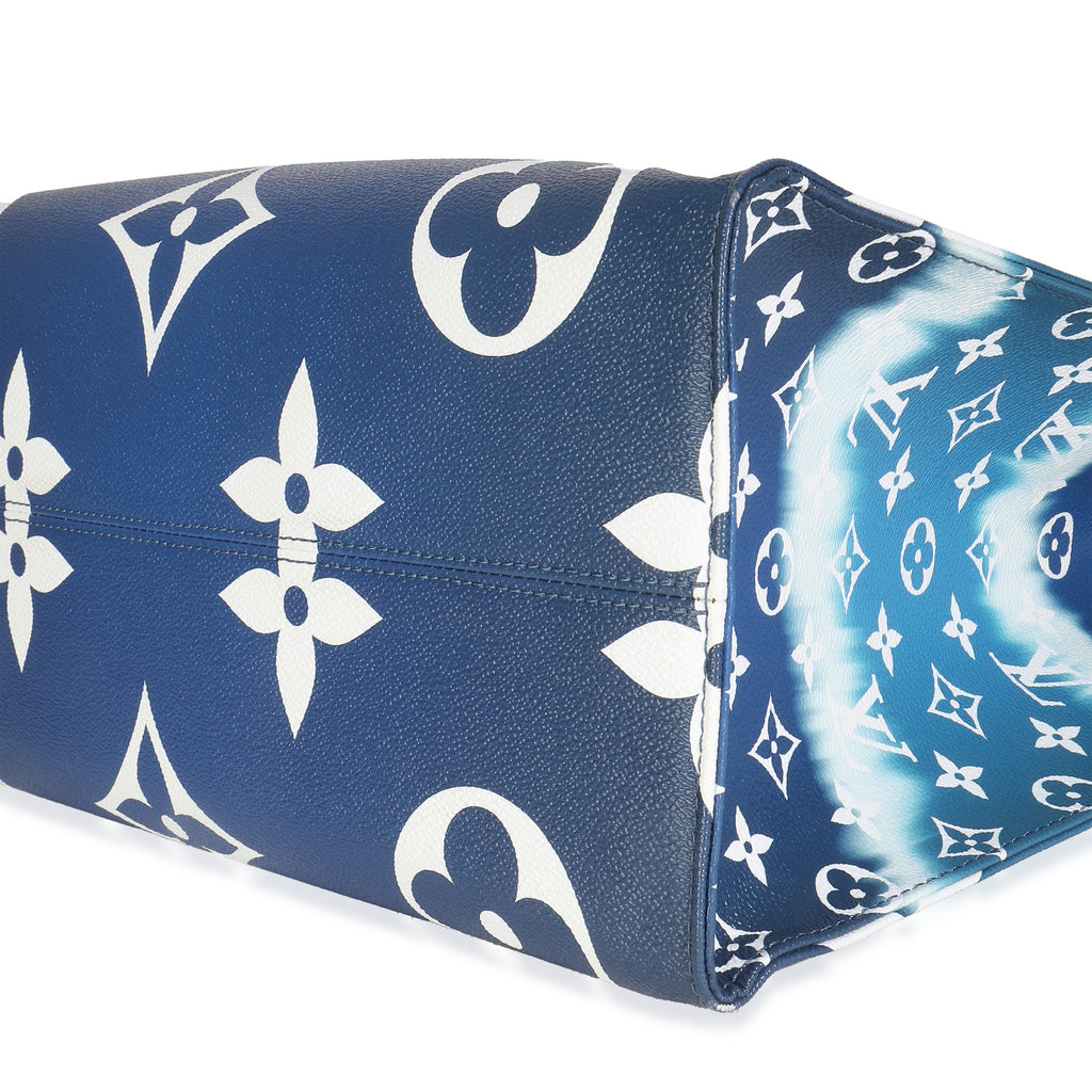 Louis Vuitton Blue Monogram Escale Canvas Onthego GM