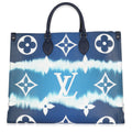 Louis Vuitton Blue Monogram Escale Canvas Onthego GM