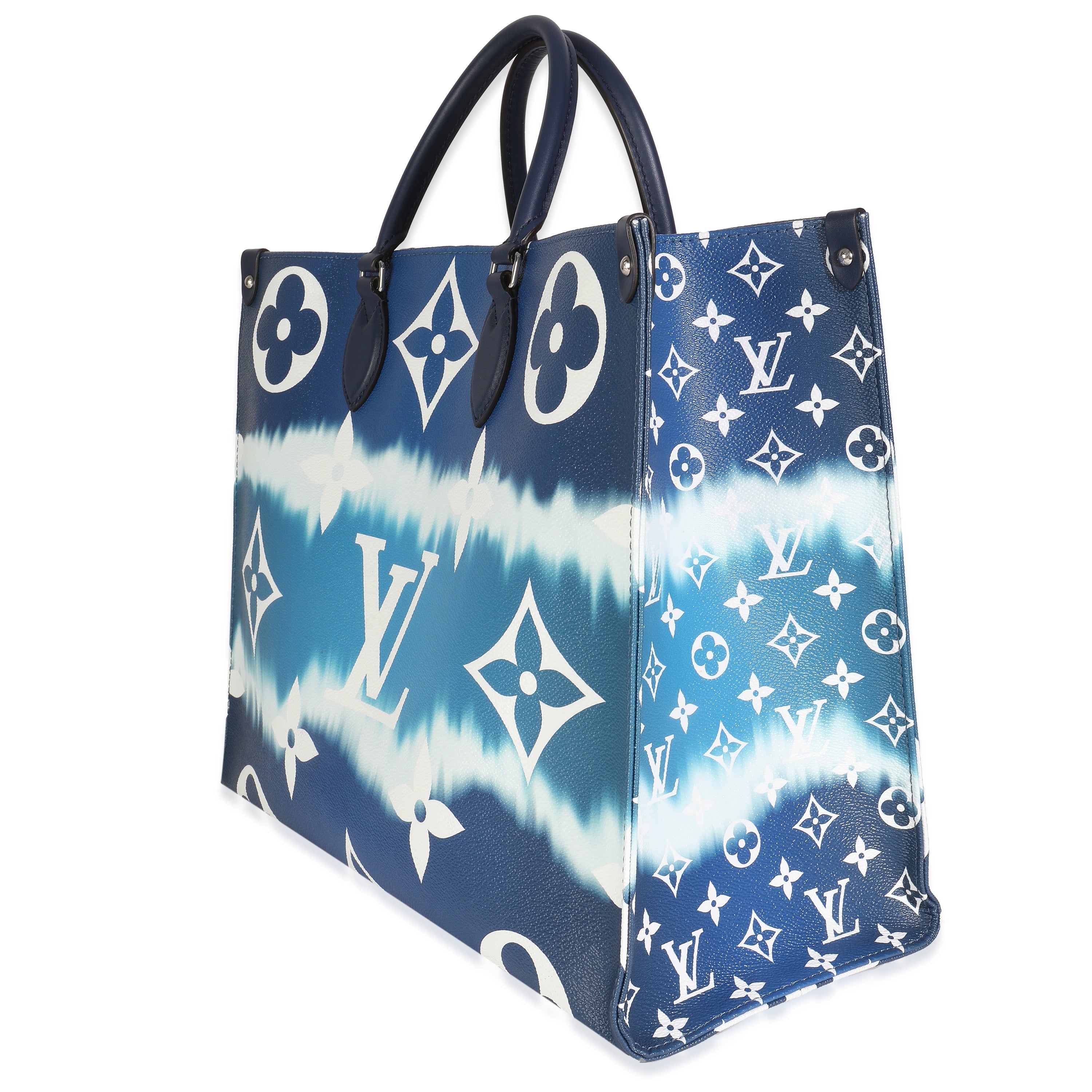 Louis Vuitton Blue Monogram Escale Canvas Onthego GM
