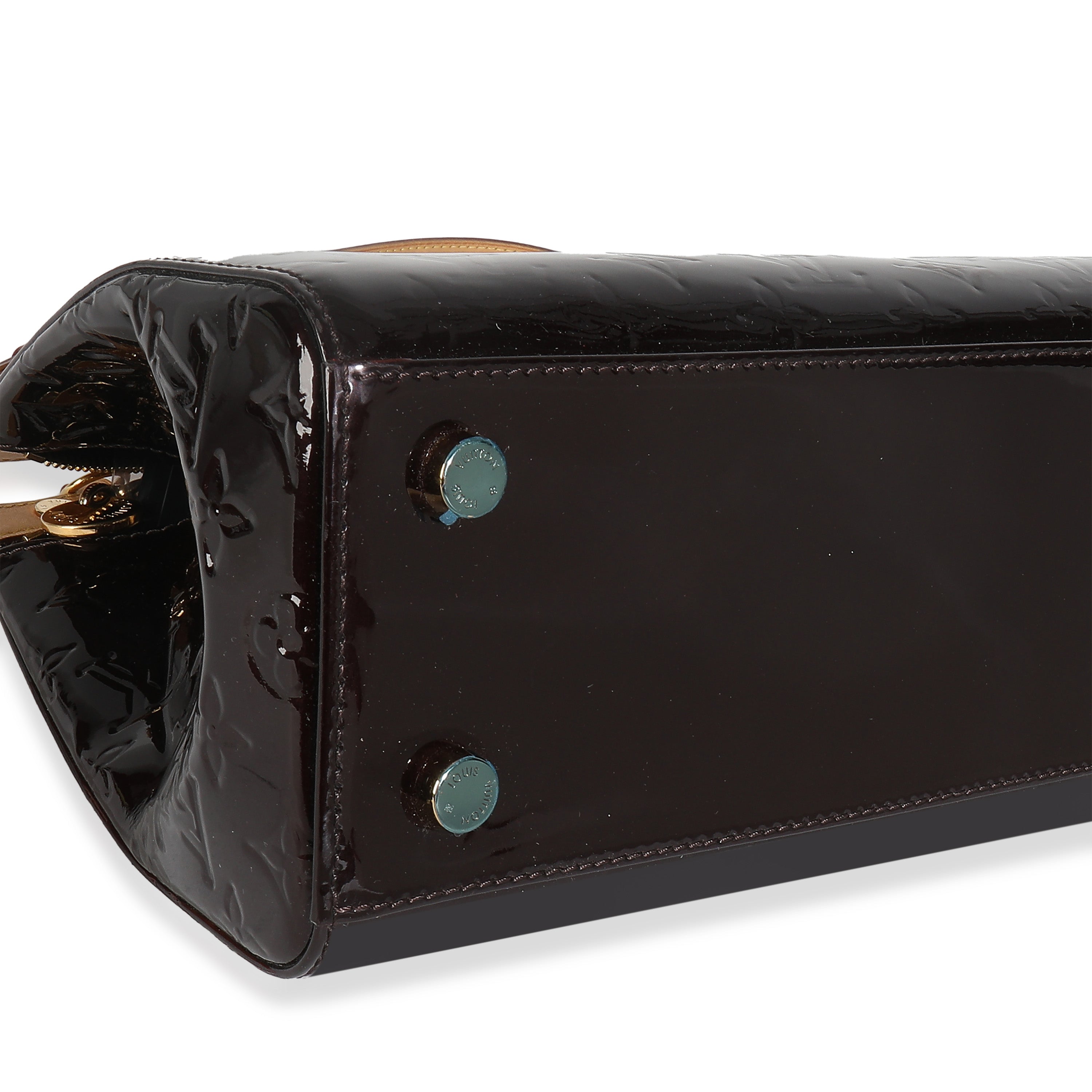 Louis Vuitton Amarante Monogram Vernis Brea MM