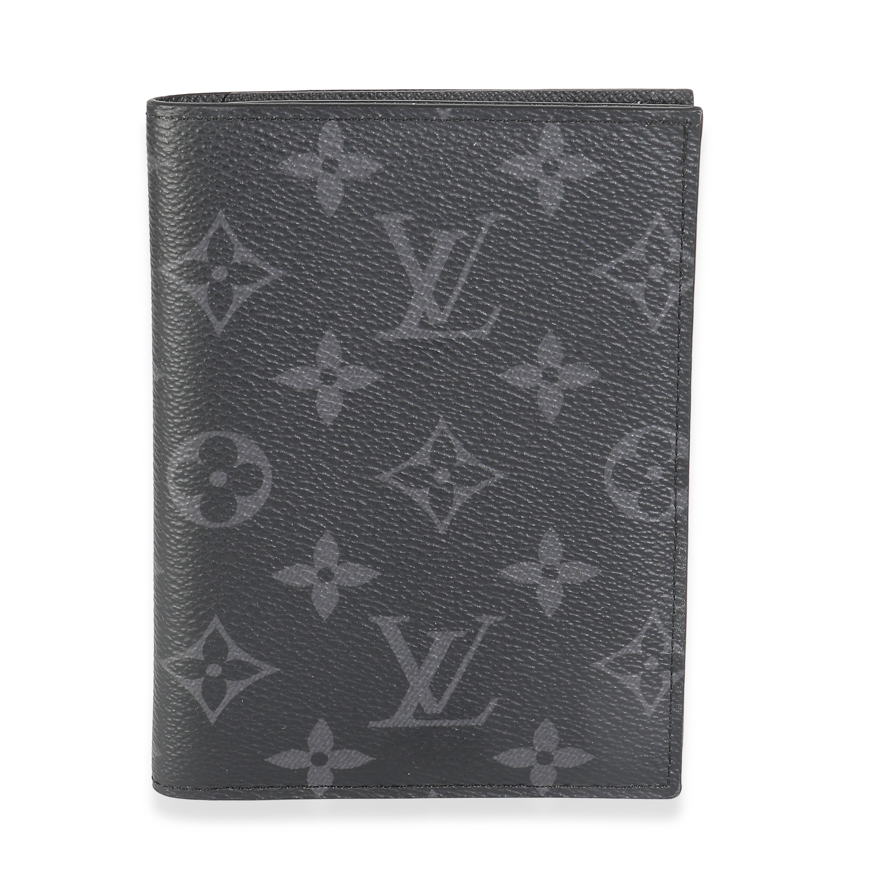 Louis Vuitton Monogram Eclipse Canvas Passport Cover