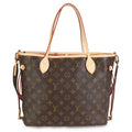 Louis Vuitton Rose Pondichery Neverfull Bandouliere Inside Out MM